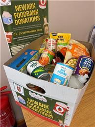 Newark Food Bank Collection